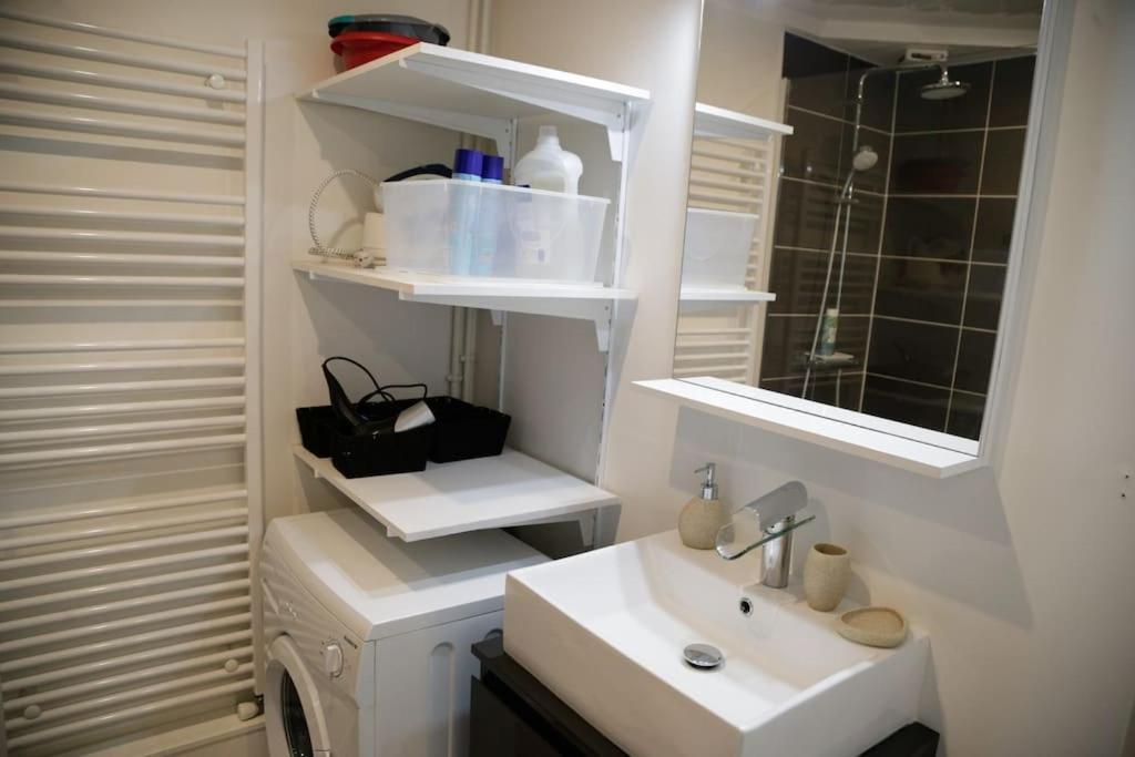 Le Refuge Blesois Avec Parking Prive - Blesois Refuge With Private Parking Apartment Blois Bagian luar foto